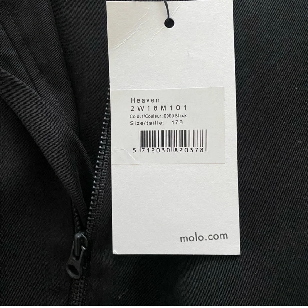 Molo Girls Heaven Jacket Black NWT